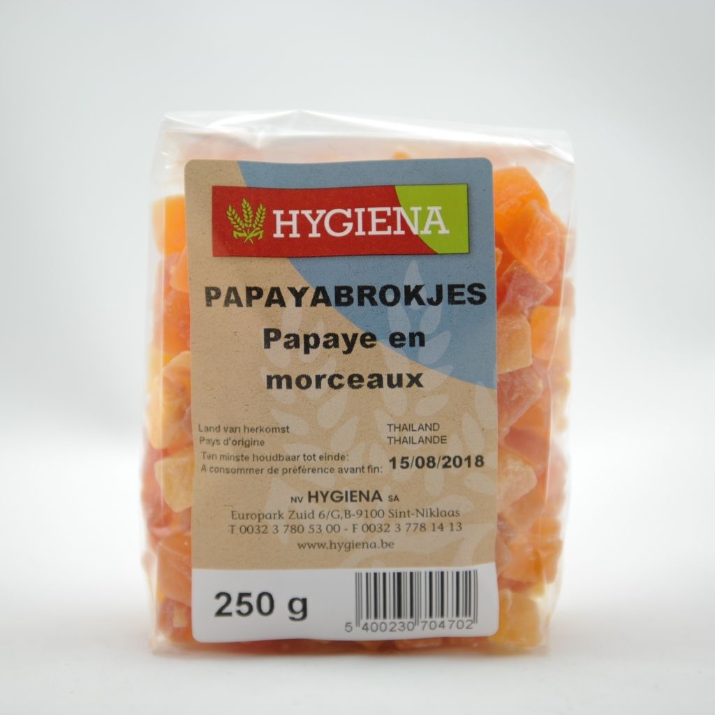 Papaye en cubes 250 g
