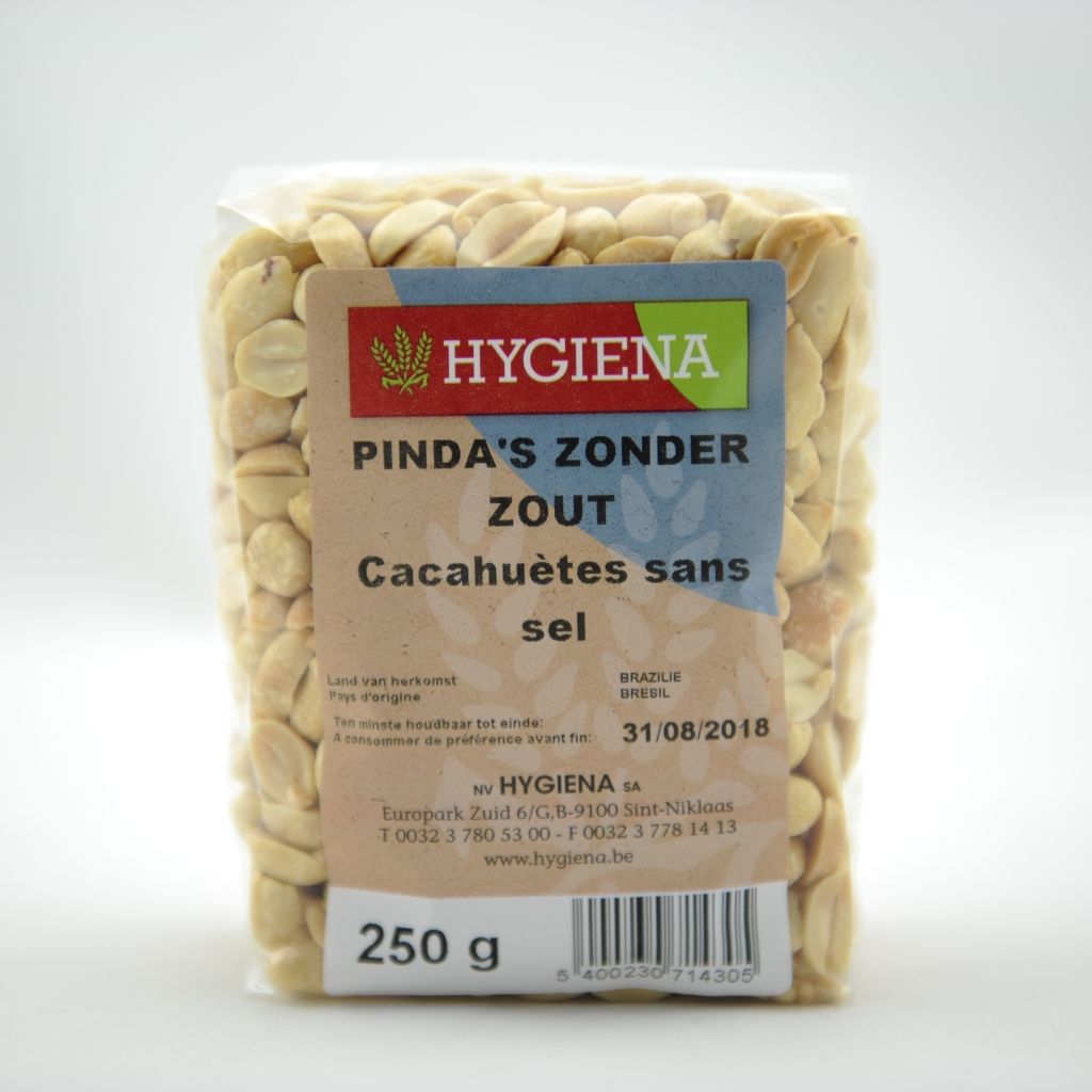 Cacahuètes sans sel 250 g