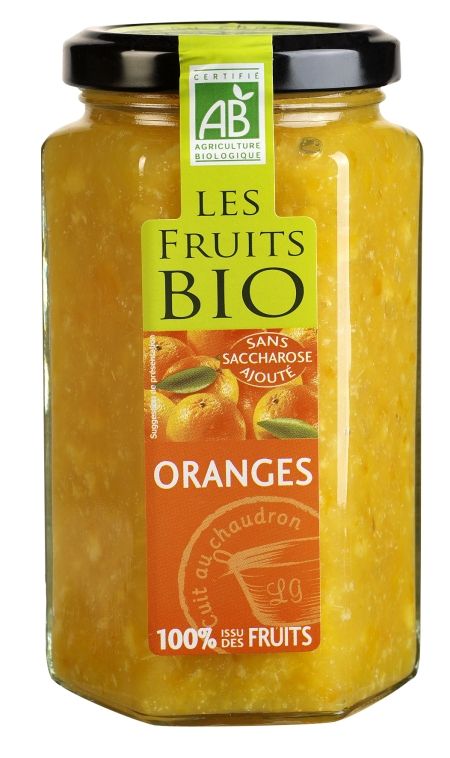 Confiture d'oranges bio (300g)