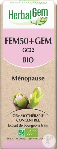 Herbalgem Fem50+Gem GC22 Complexe Femme 50+ Ans Bio 50ml