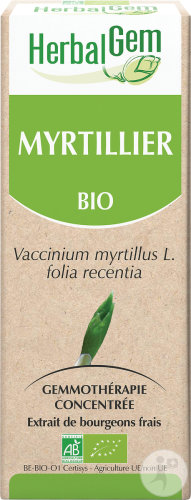 Herbalgem Myrtillier Macérât-Mère Concentré Bio 15ml