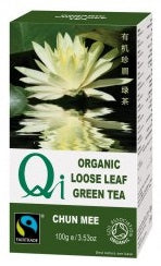 QI - Organic Loose Leaf Chun Mee Tea (100g)