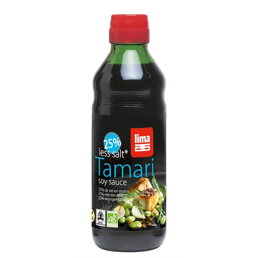 LIMA Tamari 25%moins de sel 250ml
