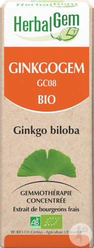 Herbalgem Ginkgogem GC08 Complexe Intégré De Ginkgo Biloba Bio 50ml