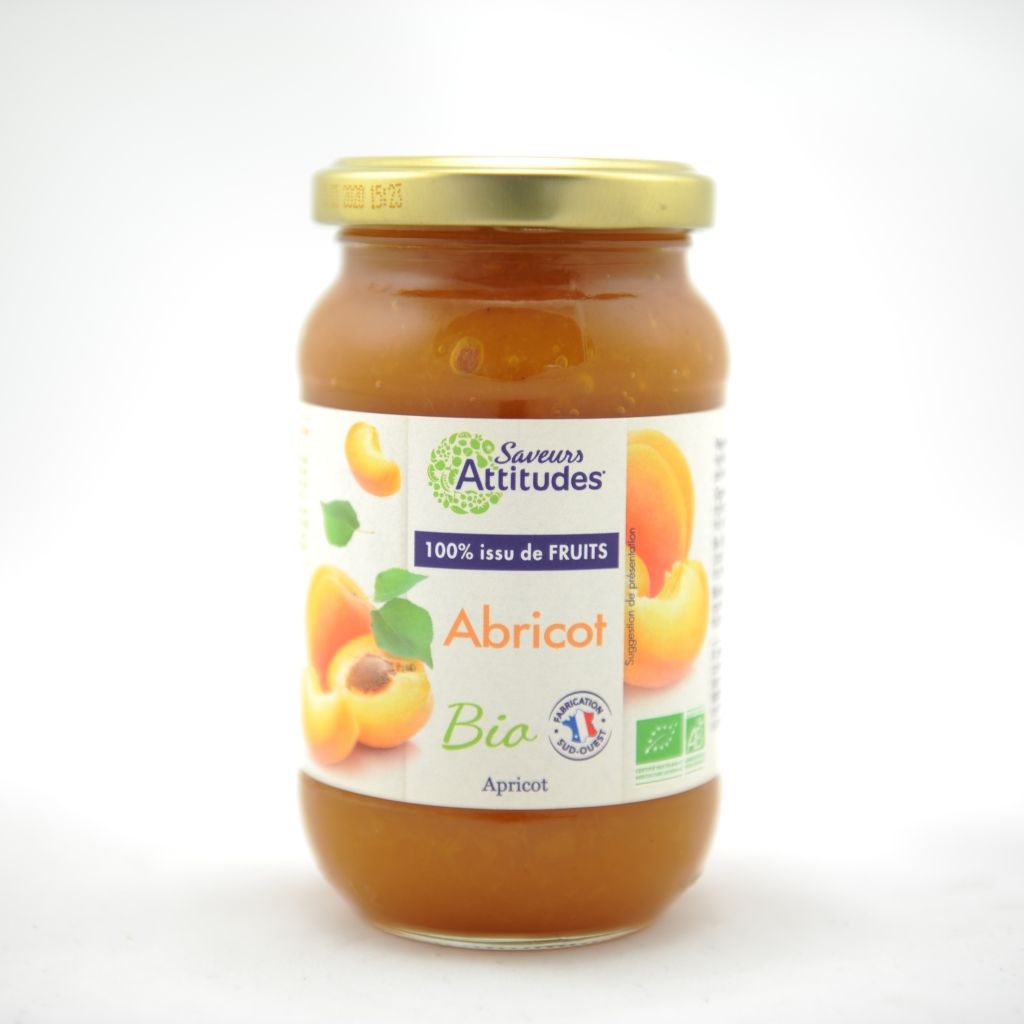 Confiture abricot bio tray 6 x 310 g