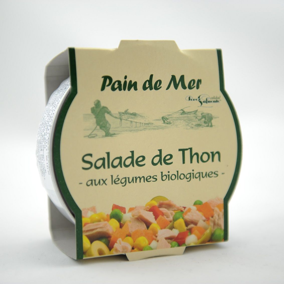 Salade de thon aux légumes biologiques 250 g