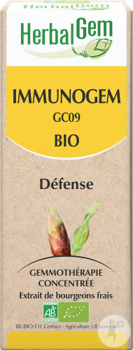 Herbalgem Immunogem GC09 Complexe Défense Bio 50ml