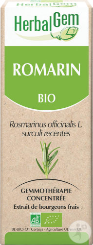 Herbalgem Romarin Macérât-Mère Concentré Bio 15ml