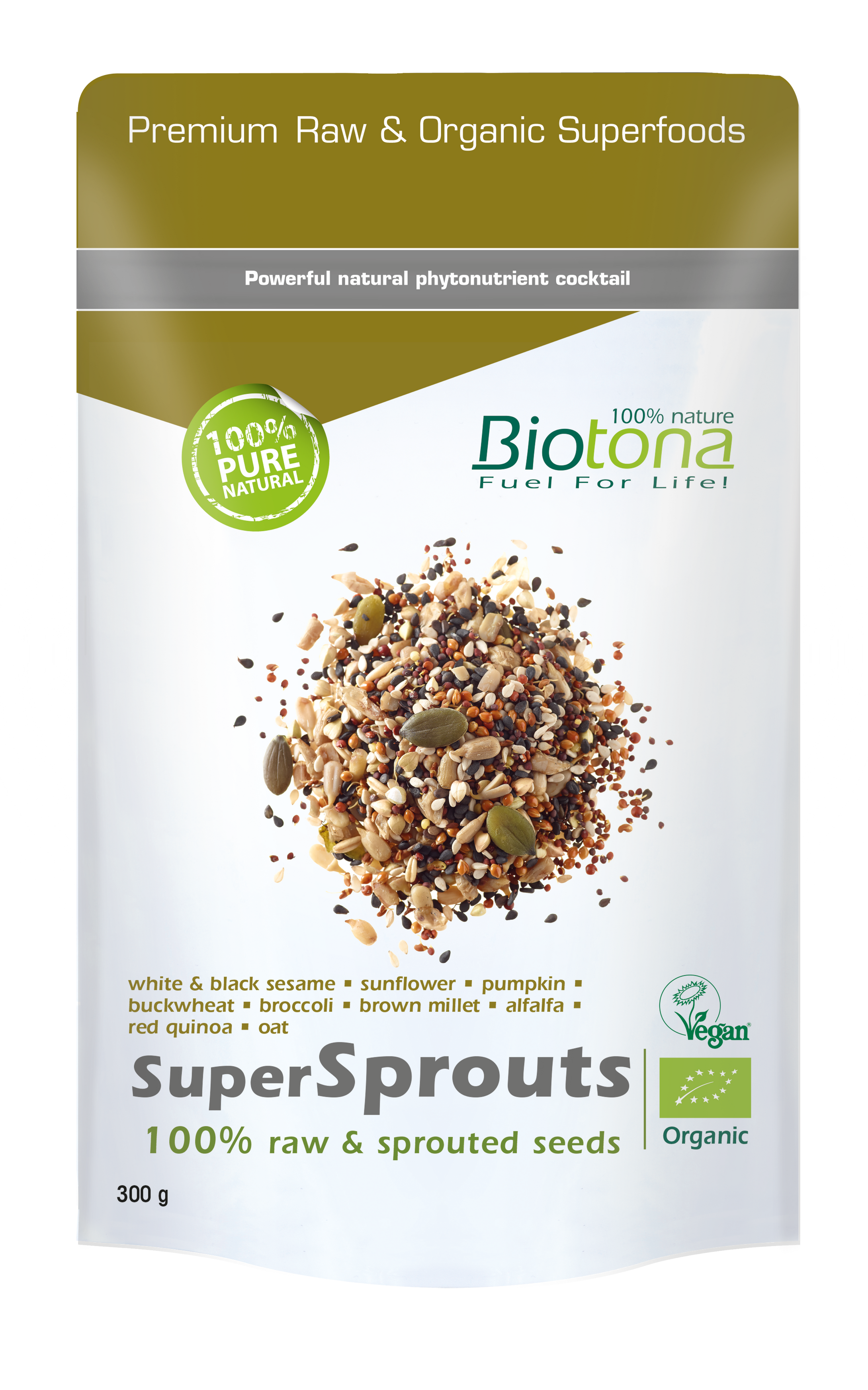 Biotona - SuperSprouts raw seeds (300g)