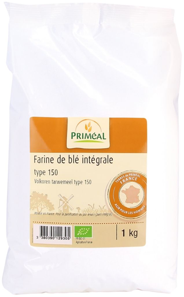 Farine de blé T150 1 kg bio