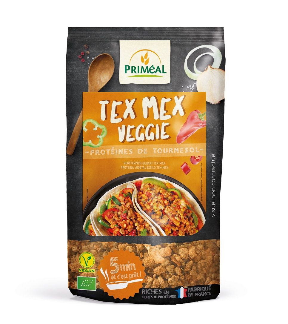 Tex-Mex veggie - à base de protéines de tournesol bio 150 g