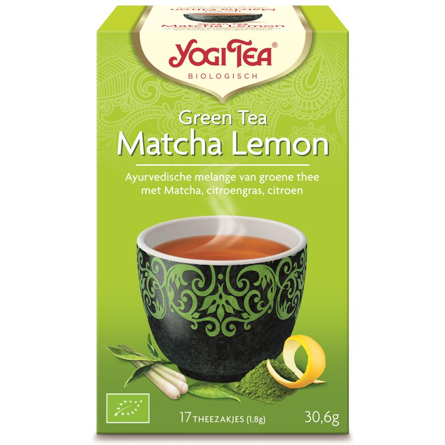 Yogi Thé Vert Matcha Lemon 17 inf