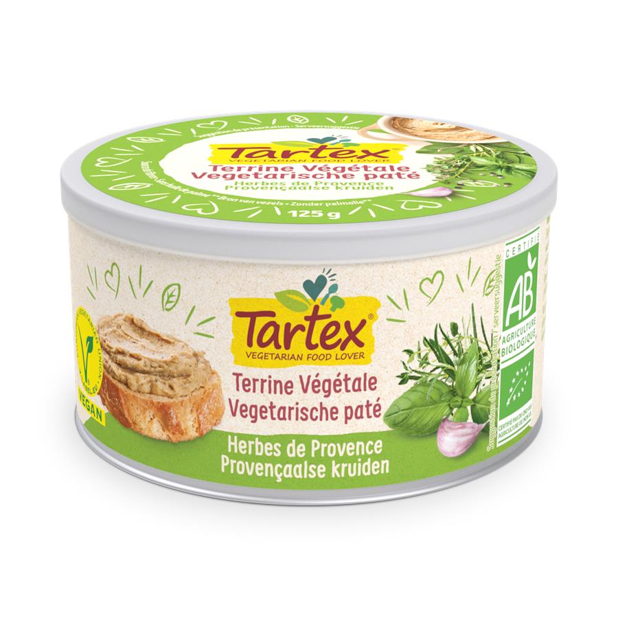 Tartex Terrine végétale Herbes Prov 125g