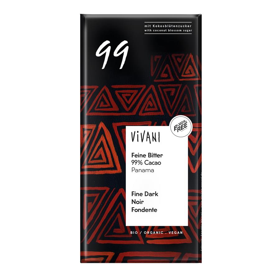 Vivani Chocolat Noir 99% Panama 80g