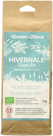 Tisane Vrac Bio - Herbier de France - Melange refroidissement (35 gr)