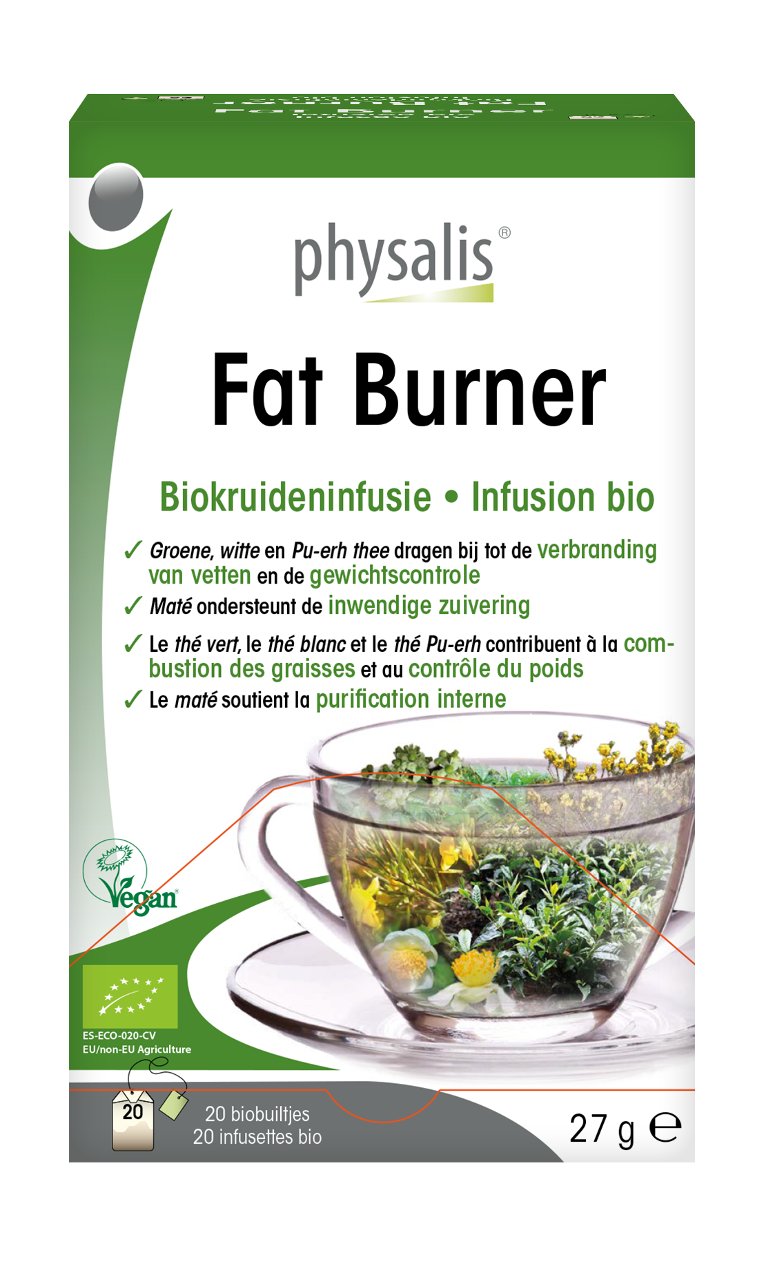 Fat burner infusion  20 infusettes