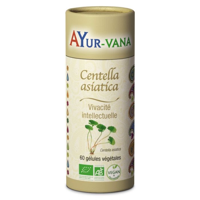 Ayur Vana - Centella Asiatica Bio - 60 gélules