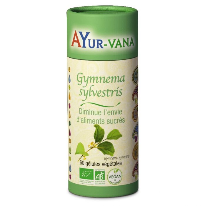 Ayur Vana - Gymnema Sylvestris Bio - 60 gélules