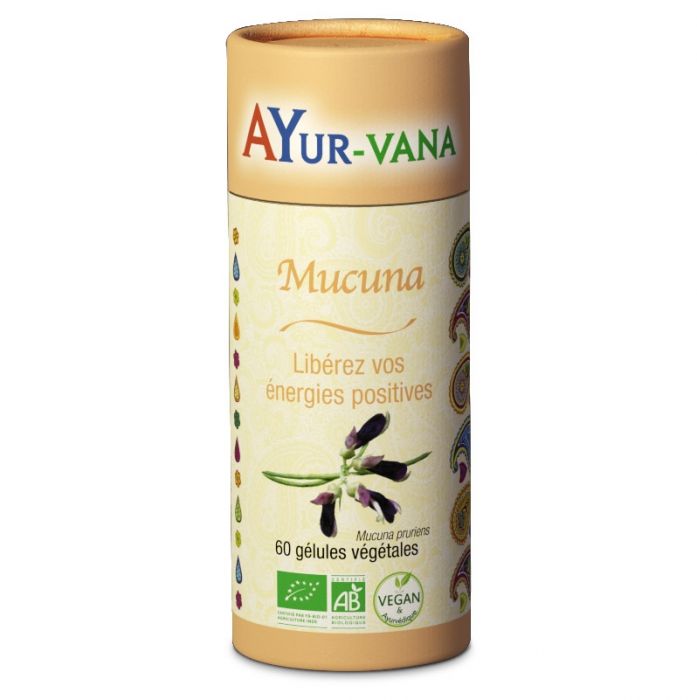 Ayur Vana - Mucuna bio - 120 gélules végétales