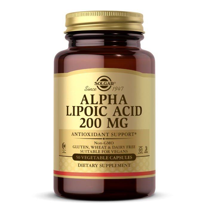 Solgar - Alpha Lipoic Acid 200mg (50 gélules)
