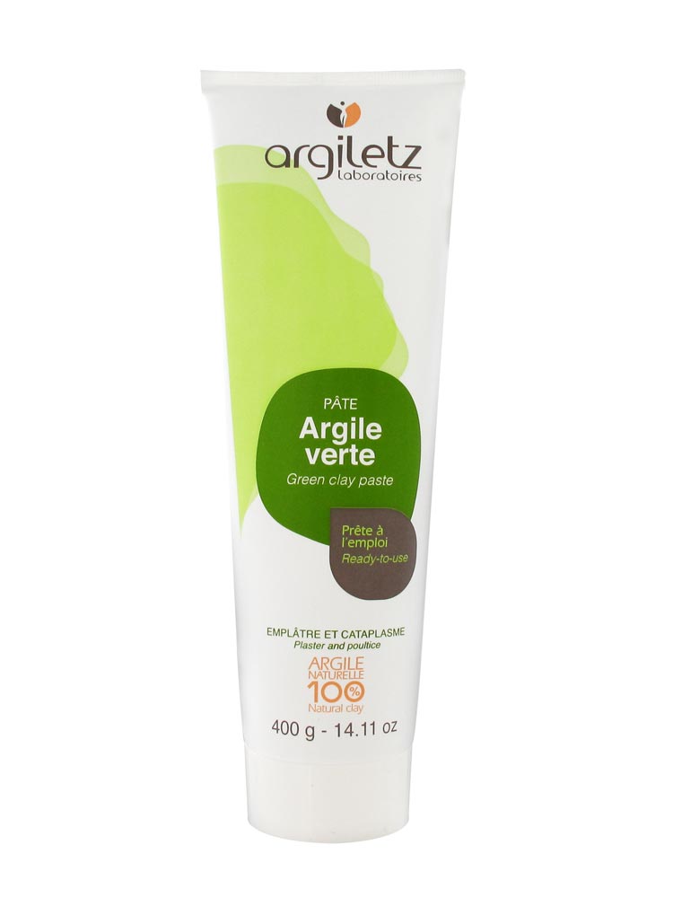 Argiletz - Masque argile verte prête à l'emploi 400gr - Idéal peau grasse