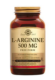 Solgar - L-Arginine 500mg (50 gélules)
