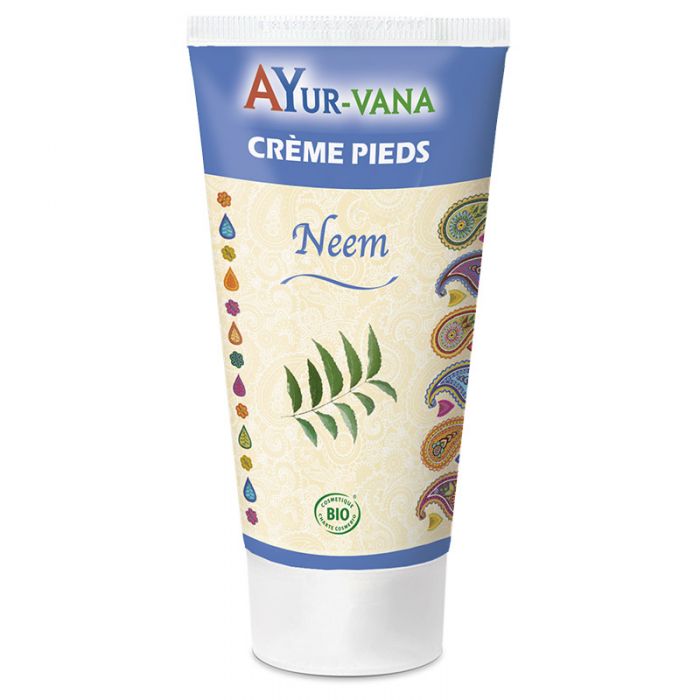 Ayur Vana - Crème pieds au Neem bio (75ml)