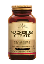 Solgar - Magnesium Citrate (120 gélules)