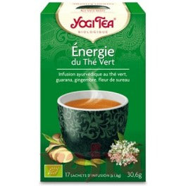 Thé Yogi Energie du the vert  (17 infusions) - BIO