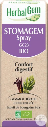 Herbalgem Stomagem Spray GC23 Confort Digestif Bio 10ml