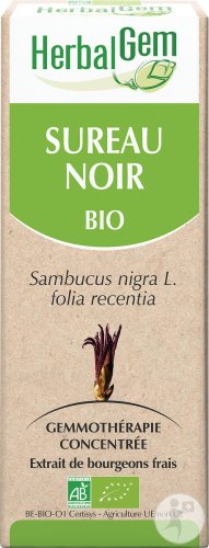 Herbalgem Sureau Noir Macérât-Mère Concentré Bio 15ml