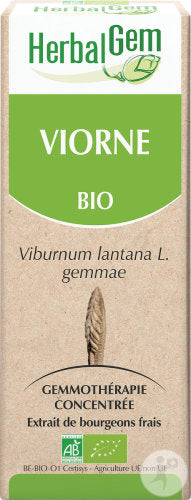 Herbalgem Viorne Macérât-Mère Concentré Bio 50ml
