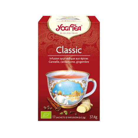 Thé Yogi Classique chai (17 infusions) - BIO