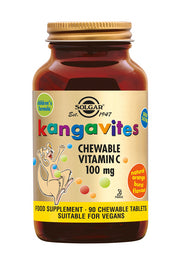 Solgar - Kangavites Chewable Vitamin C 100 mg (90 gélules)
