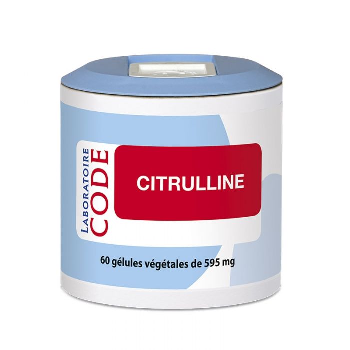 Laboratoire Code - Citrulline - Préserve les muscles séniors (60 gélules)