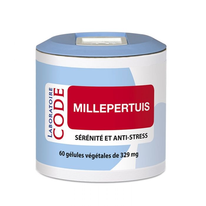 Laboratoire code - Millepertuis - Sérénité & anti-stress (60 gélules)