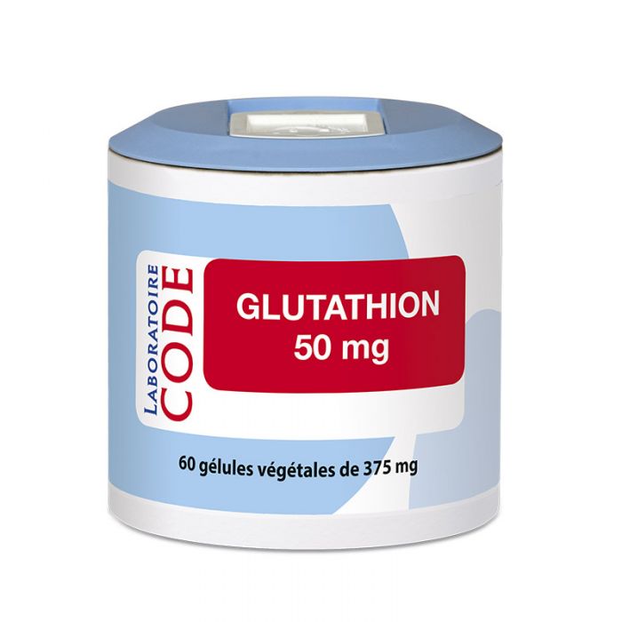 Laboratoire code - Gluthathion - bon fonctionnement du foie (60 gélules)