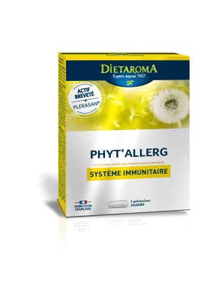 DIETAROMA / PHYTALLERG : système immunitaire en cas d’allergies.
