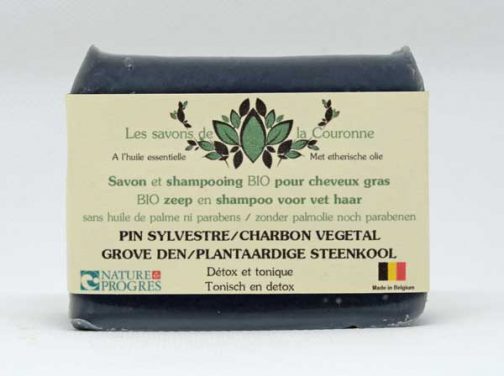 Savon & shampooing au Pin Sylvestre et au Charbon Végétal bio