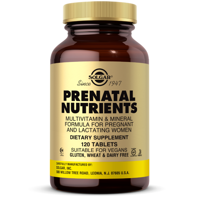 Solgar - Prenatal Nutrients (60 gélules)