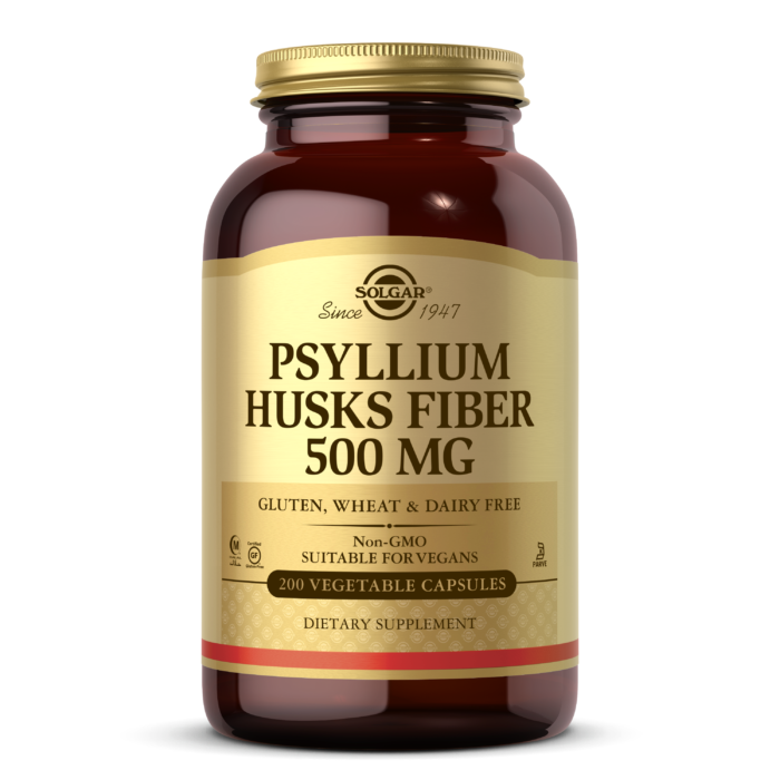 Solgar - Psyllium Husks Fibre 500mg (200 gélules)