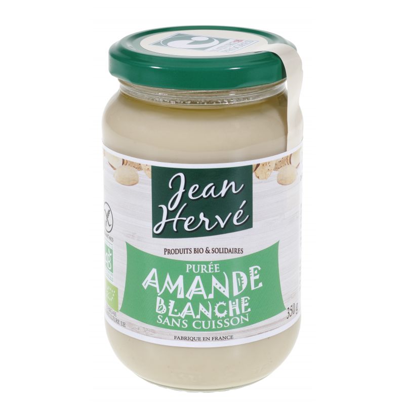 Jean Hervé - Purée d'amande blanche bio sans cuisson (350g)