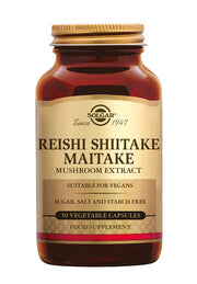 Solgar - Reishi Shiitake Maitake Mushroom Extract (50 gélules)
