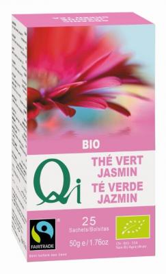 QI - Organic Jasmine Green Tea (25 tea bags)